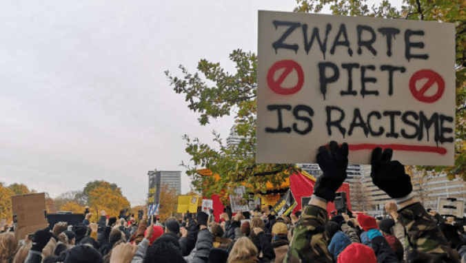 Demonstraties Kick Out Zwarte Piet Afgelopen Wij Gaan Door Voor